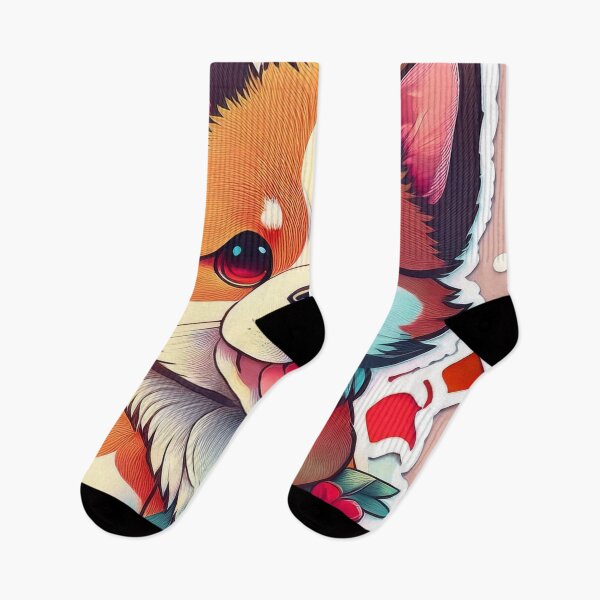 Item preview, Charming Corgi: Floral Delight designed and sold by EidansEmpire.