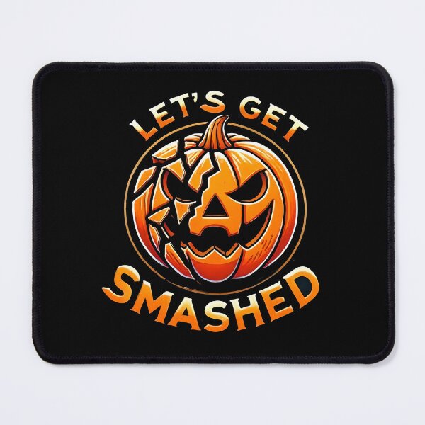 Item preview, Halloween Let's Get Smashed Pumpkin Jack o Latern designed and sold by StickaTime.