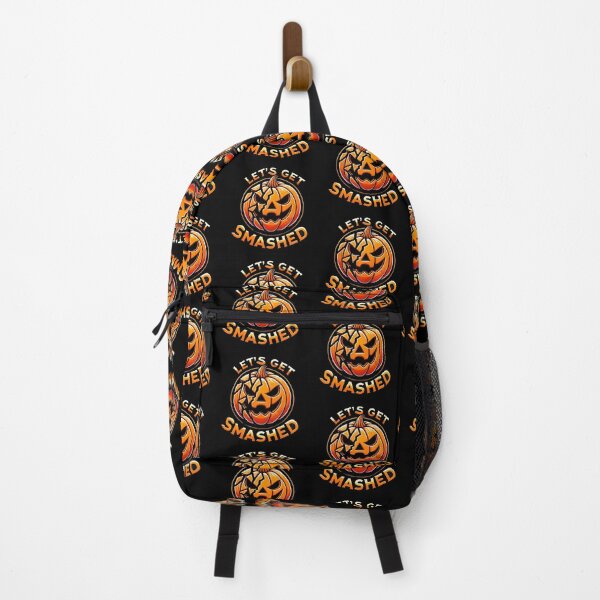 Item preview, Halloween Let's Get Smashed Pumpkin Jack o Latern designed and sold by StickaTime.