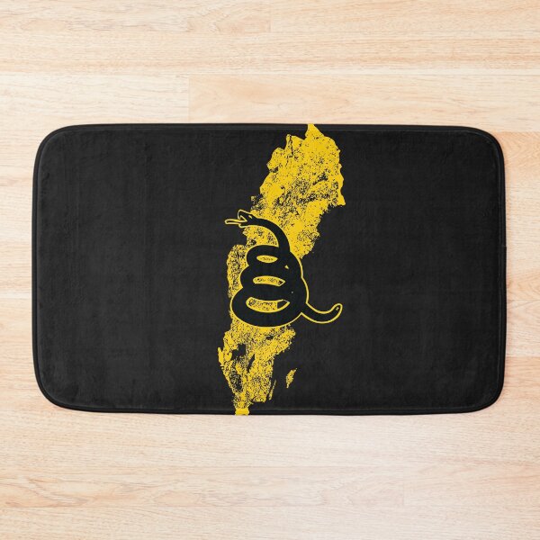 Item preview, Distressed SWEDEN   - Freedom Is The Superpower -  Gadsden Snake Flag - Dont Tread On Me design Silhouette designed and sold by pelagio.