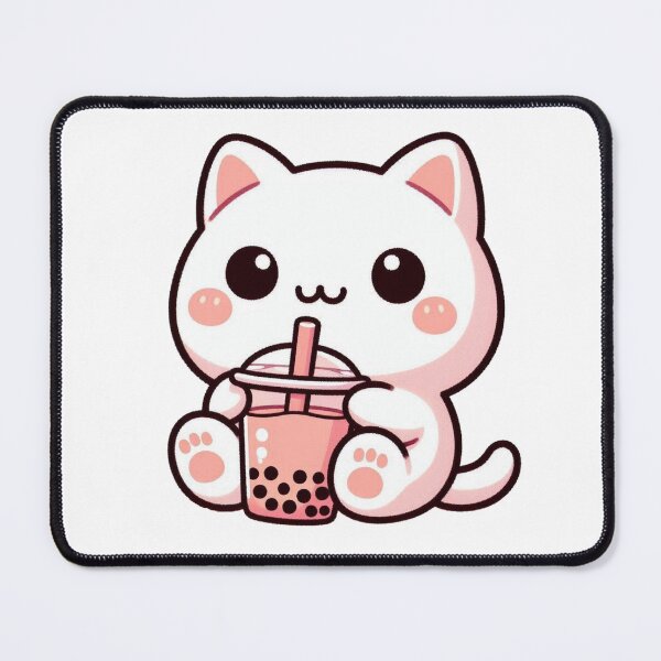 Item preview, Kitty Loves Boba designed and sold by FusionVisions.