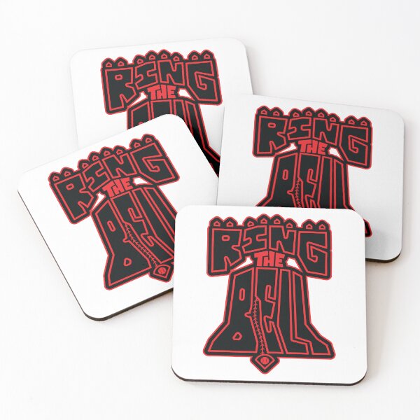 Item preview, Ring The Bell - Red and Black Neon Design designed and sold by rtsmryan.
