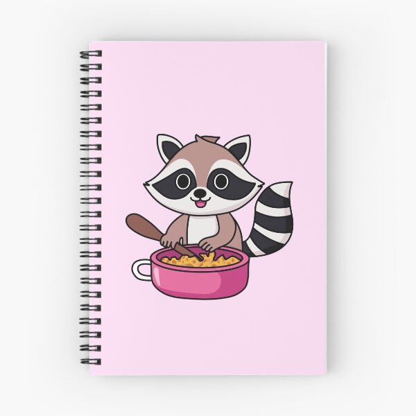 Item preview, Raccoon cooking macaroni cheese designed and sold by AnthroTales.