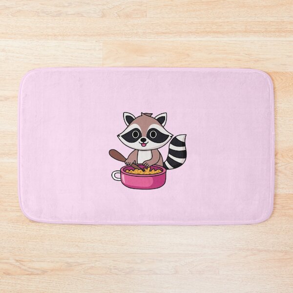 Item preview, Raccoon cooking macaroni cheese designed and sold by AnthroTales.