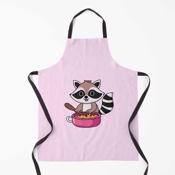 Item preview, Raccoon cooking macaroni cheese designed and sold by AnthroTales.