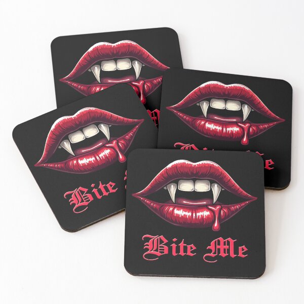 Item preview, Vampire Bite Me Lips designed and sold by 3T3rnalArts.