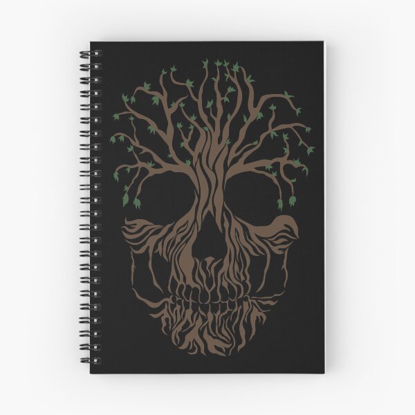 Item preview, Black Sun Forest Skull designed and sold by TheBlackSun.
