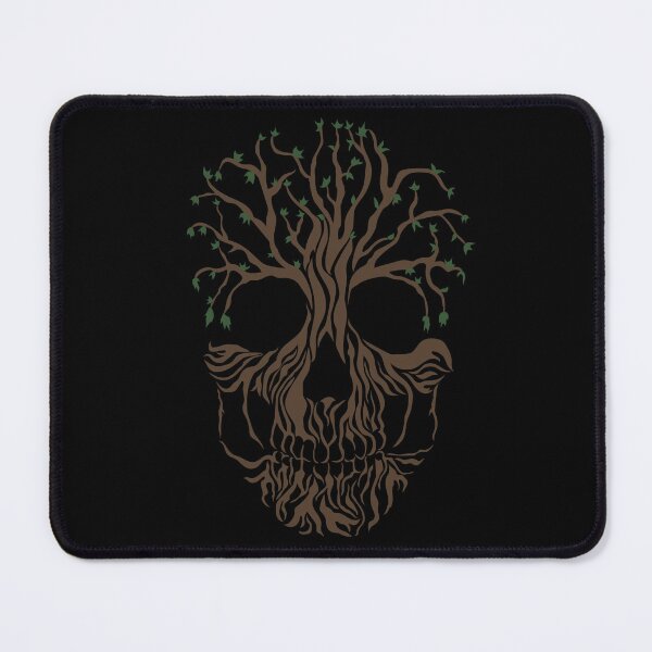 Item preview, Black Sun Forest Skull designed and sold by TheBlackSun.