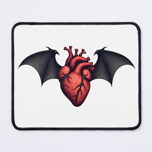 Item preview, Bat Winged Heart designed and sold by 3T3rnalArts.