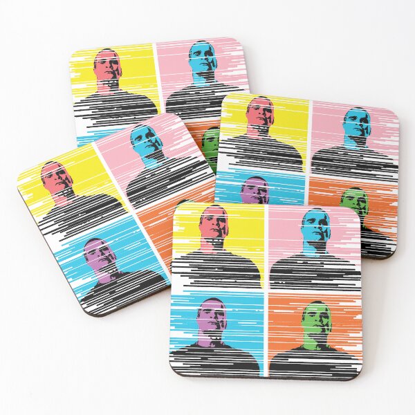 Item preview, Henry Rollins - Black Flag - Sticker - Coasters designed and sold by thisisnotashirt.