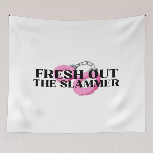 Item preview, Fresh out the slammer funny designed and sold by cleopascal.