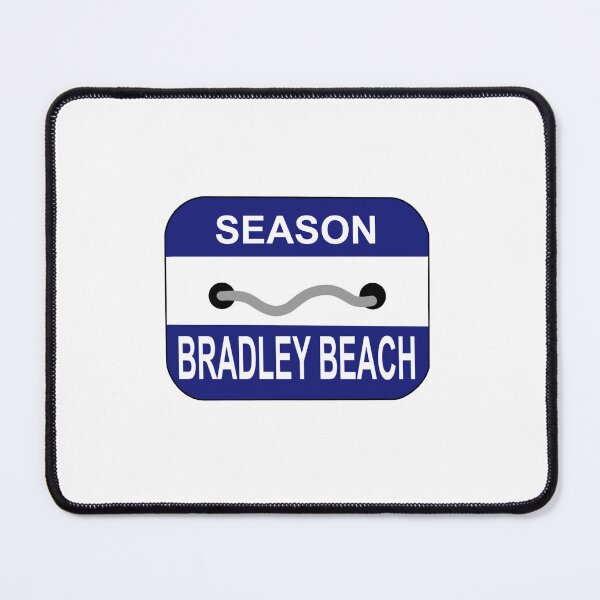 Item preview, Bradley Beach - Beach Tag designed and sold by delmarvastickers.