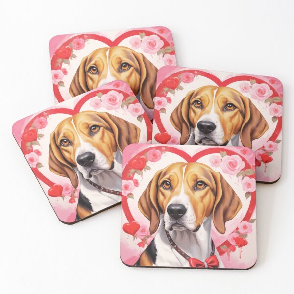 Item preview, American Foxhound Valentine designed and sold by TheAnimalZ00.