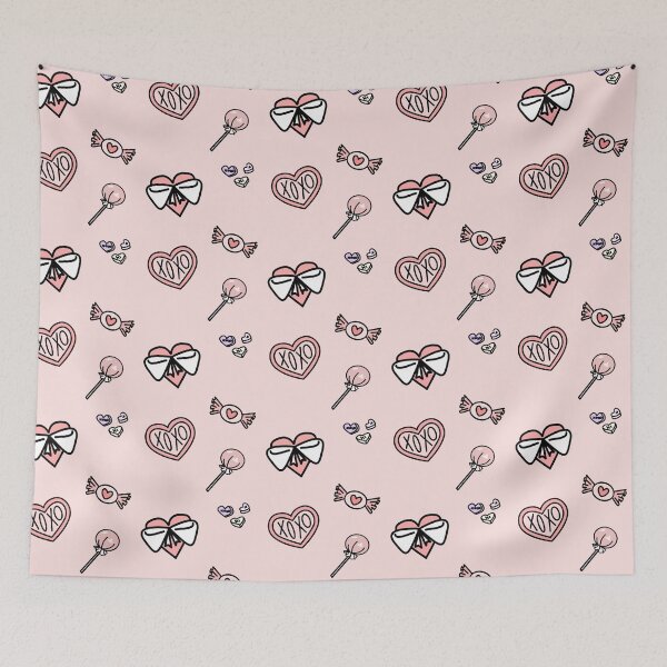 Item preview, Pink Candy Love Design  version 2 designed and sold by ClearAndHappy.
