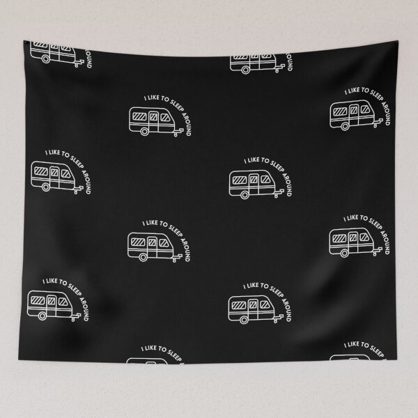 Item preview, I Like To Sleep Around Caravanning Collection   designed and sold by Kaylews_Designs.