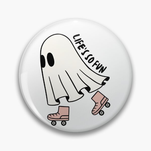Item preview, Life's So Fun Silk Chiffon Muna Inspired Ghost designed and sold by earthtokarly.