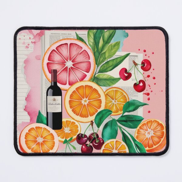 Item preview, Collage of Wine and Fruit designed and sold by Sonofwilliam.