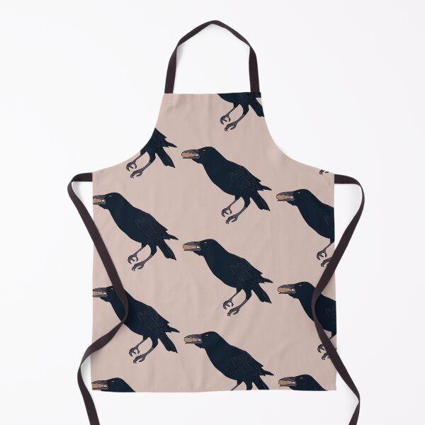 Item preview, Crow Eating a Peanut designed and sold by Fawnadeer.