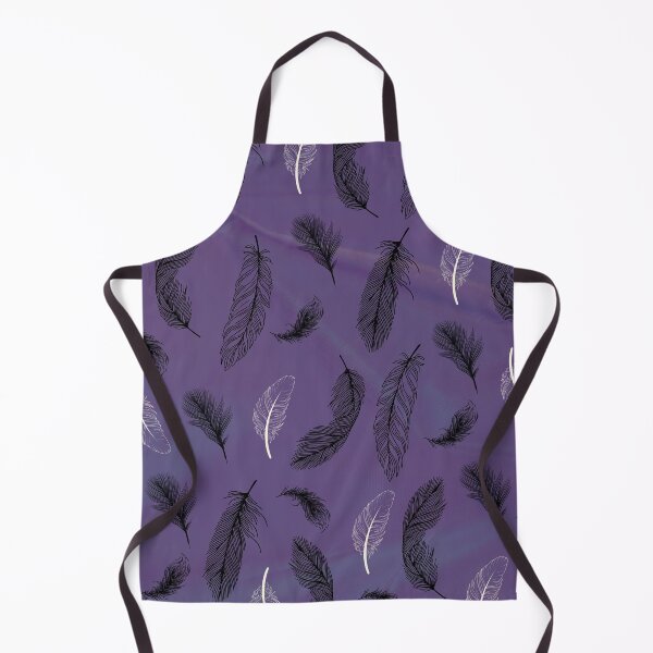 Item preview, Black and white feather of purple designed and sold by andrasdesignssss.