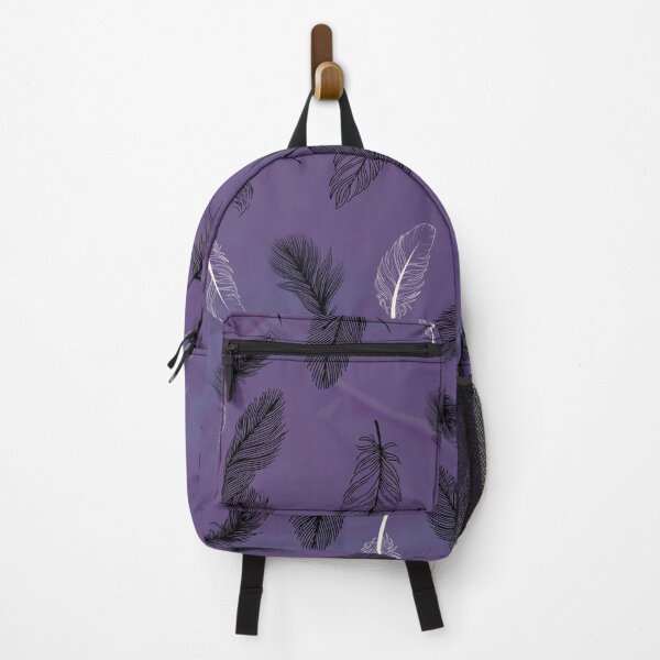 Item preview, Black and white feather of purple designed and sold by andrasdesignssss.