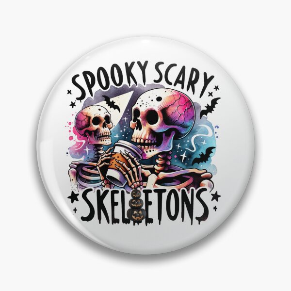 Item preview, Halloween Spooky Scary Skeletons stickers and more designed and sold by CRandRRstickers.