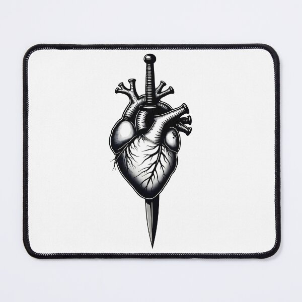 Item preview, Heart with Dagger designed and sold by 3T3rnalArts.