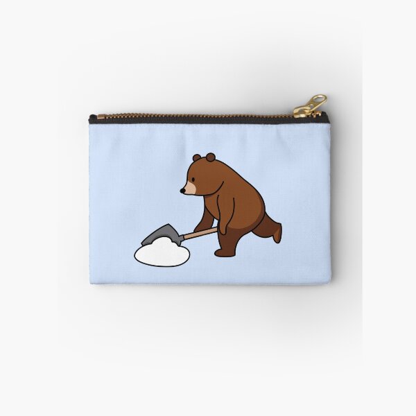 Item preview, Bear Shovelling Snow designed and sold by AnthroTales.