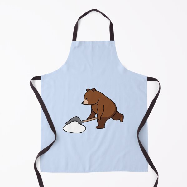 Item preview, Bear Shovelling Snow designed and sold by AnthroTales.