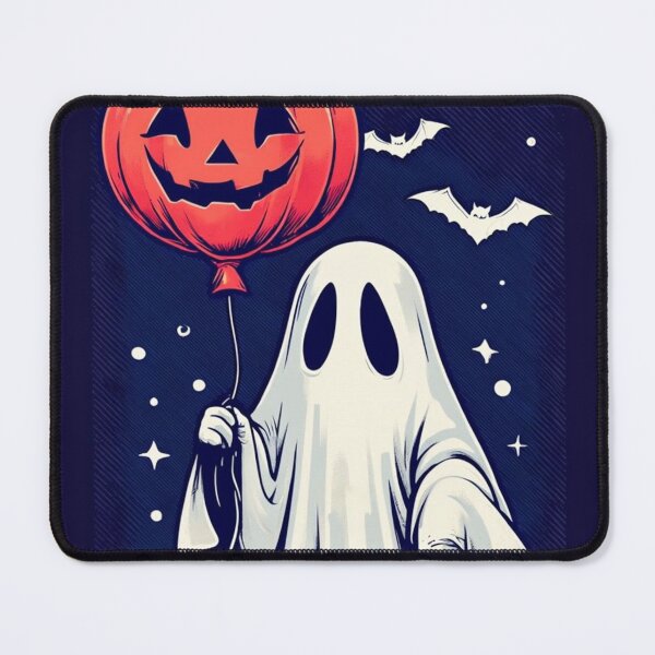 Item preview, Ghost with Pumpkin Balloon Halloween designed and sold by Zestpond.