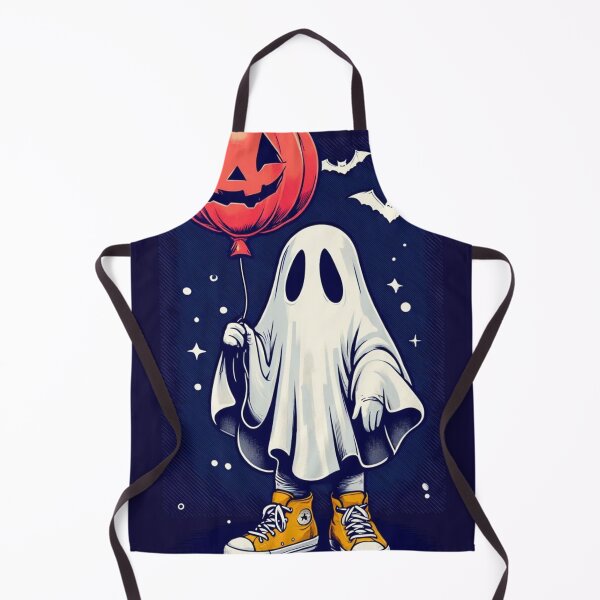 Item preview, Ghost with Pumpkin Balloon Halloween designed and sold by Zestpond.