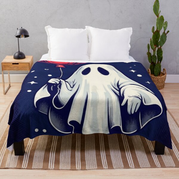 Item preview, Ghost with Pumpkin Balloon Halloween designed and sold by Zestpond.