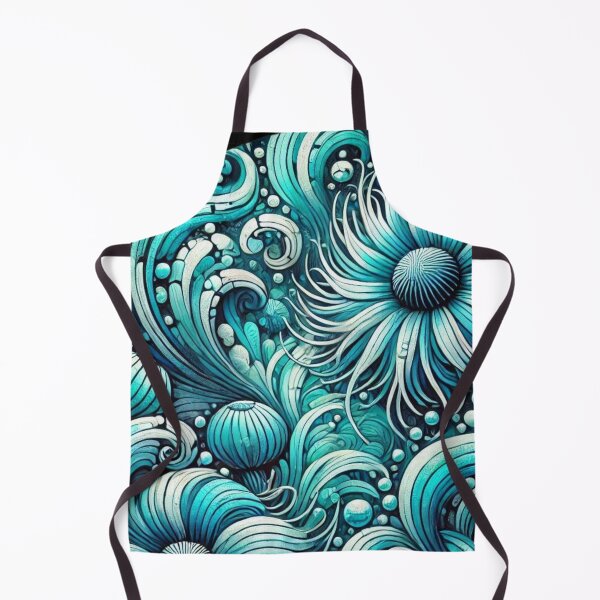 Aperçu de l'œuvre Motif surréaliste de corail de la vie marine créée et vendue par TribalioDesigns.