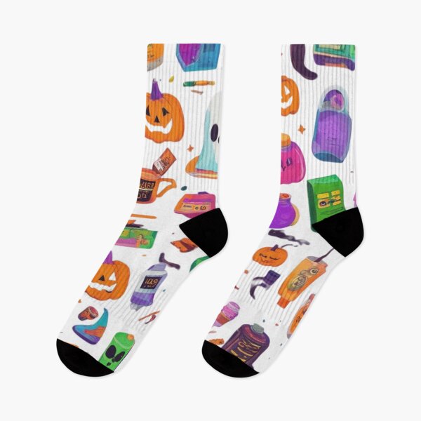 Item preview, Fun Halloween Icons and Pumpkins - Spooky Cute Design designed and sold by Alwayseddie.