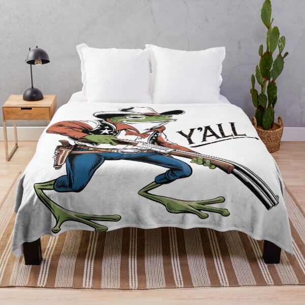 Item preview, Cowboy Frog Y'all designed and sold by PlanetMarker.