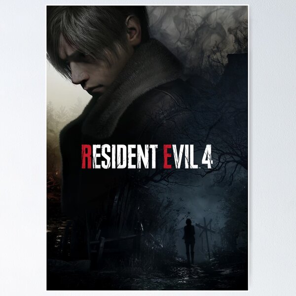Item preview, Leon Kennedy Cool Resdient Evil 4 Remake Banner Design designed and sold by Neesu.