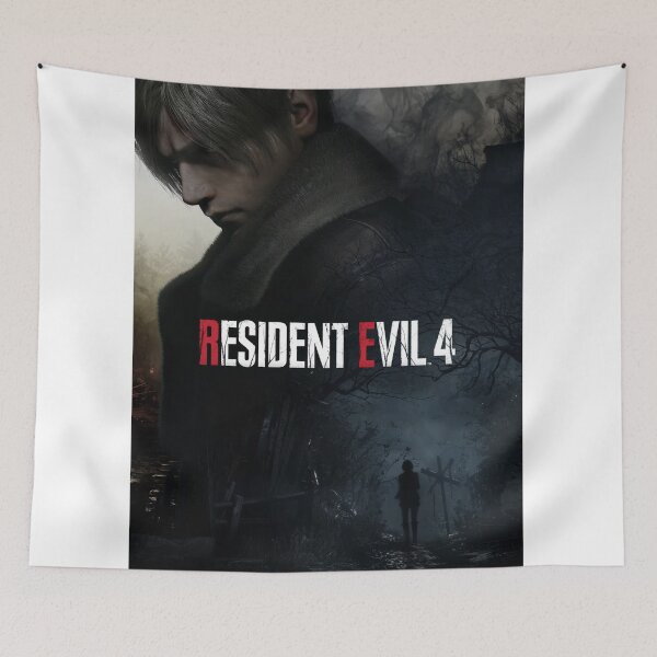 Item preview, Leon Kennedy Cool Resdient Evil 4 Remake Banner Design designed and sold by Neesu.