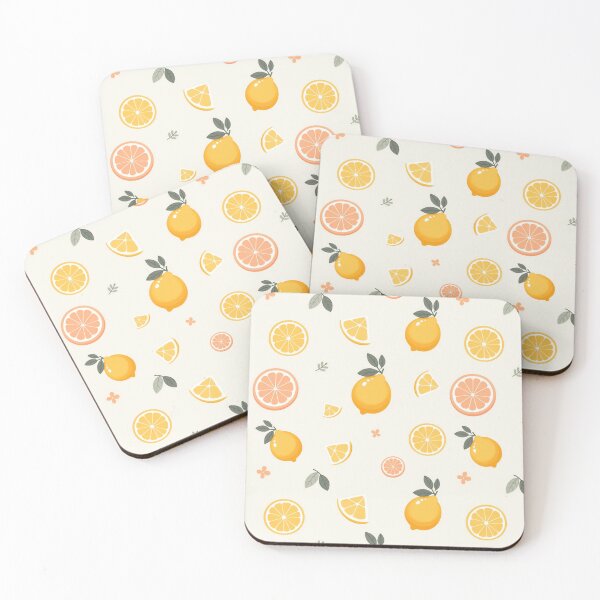 Item preview, lemon lemon seamless pattern 01  designed and sold by Tuaklom.
