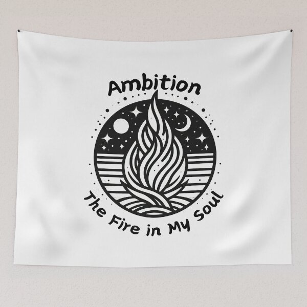 Item preview, Ambition: The Fire in My Soul designed and sold by NanaCrafted.