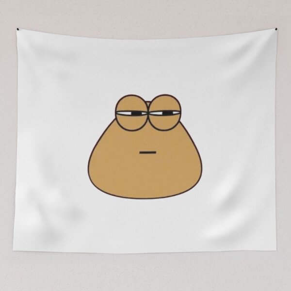 Item preview, Sly Baby Pou Cute Romantic Brown Alien Mobile Pet designed and sold by Neesu.