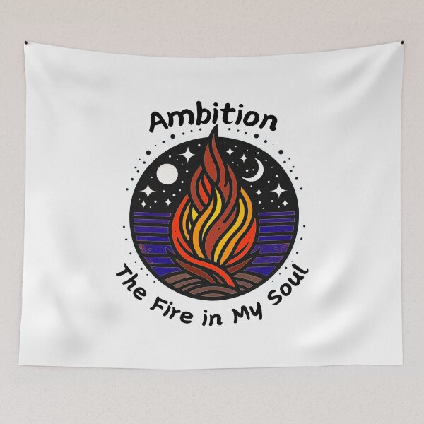 Item preview, Ambition: The Fire in My Soul designed and sold by NanaCrafted.