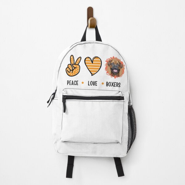 Item preview, Boxer Dog Love- "Peace, Love, Boxer" Design designed and sold by BoxerDogNation.
