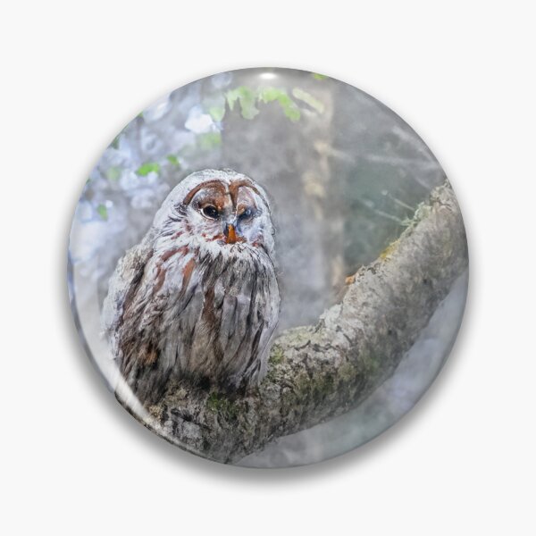 Item preview, Majestic Owl on Tree Limb designed and sold by burbankdesigns.