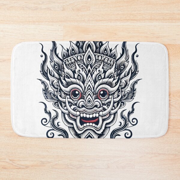 Item preview, Traditional Phi Ta Khon Mask – Intricate Thai Ghost Festival Art designed and sold by MrDRK1536.