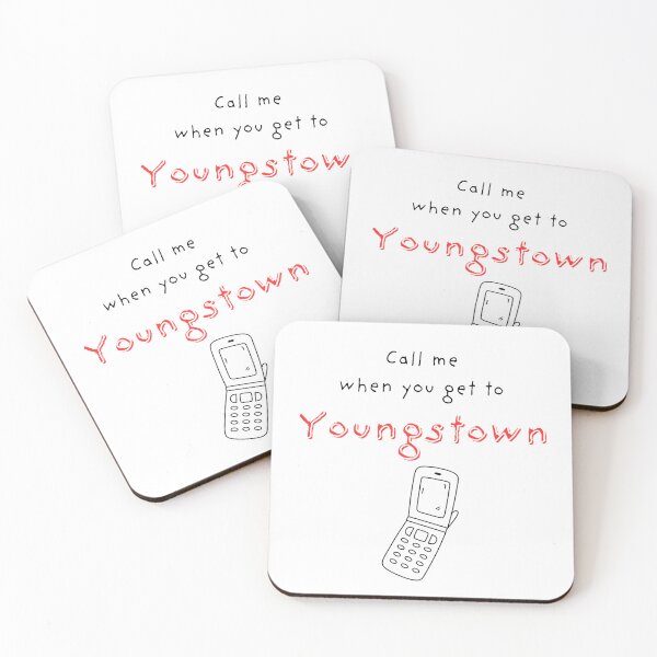 Item preview, Call me when you get to Youngstown (White) designed and sold by OhioCollegeLife.
