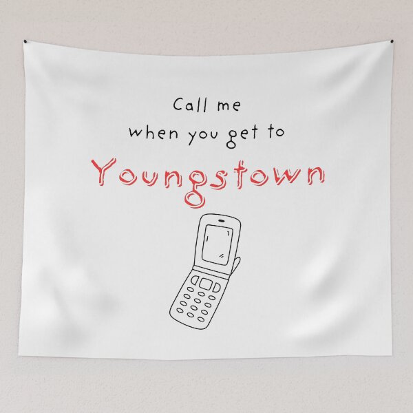Item preview, Call me when you get to Youngstown (White) designed and sold by OhioCollegeLife.