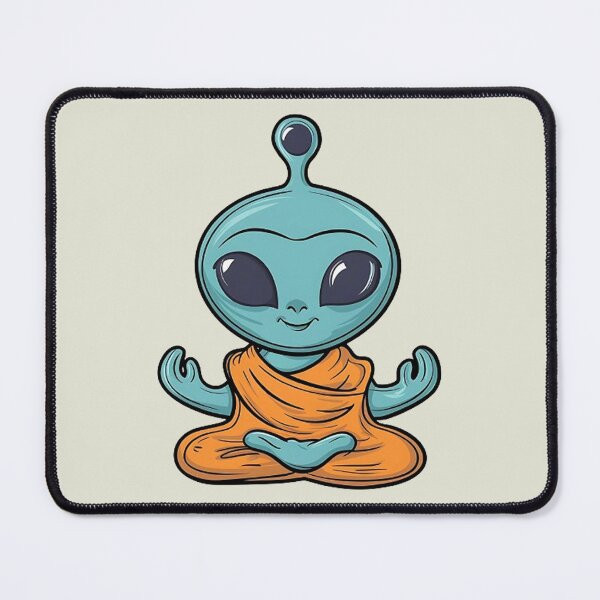 Item preview, Funny Alien Yoga designed and sold by Vicky021.