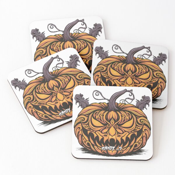 Item preview, Thai-Inspired Fierce Halloween Pumpkin Design 5 of 8 designed and sold by KennerTH.