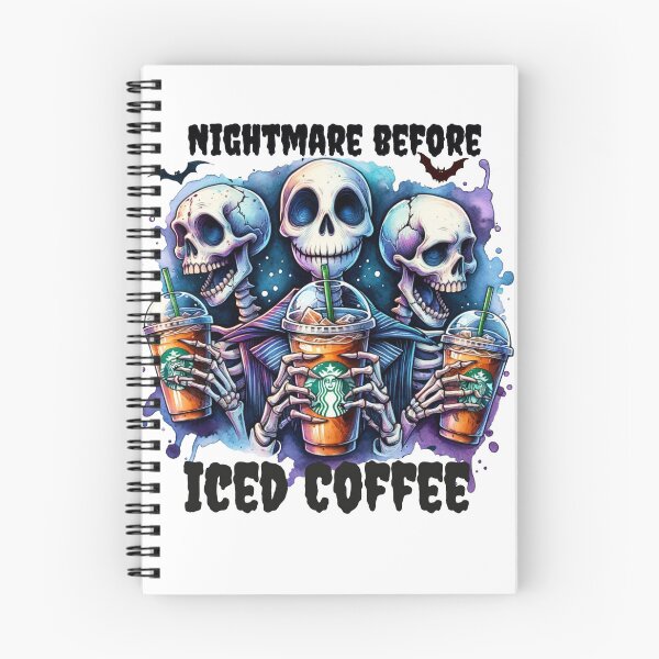 Item preview, Nightmare Before Iced Coffee stickers and more designed and sold by CRandRRstickers.