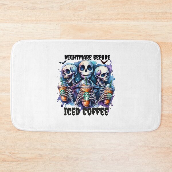 Item preview, Nightmare Before Iced Coffee stickers and more designed and sold by CRandRRstickers.
