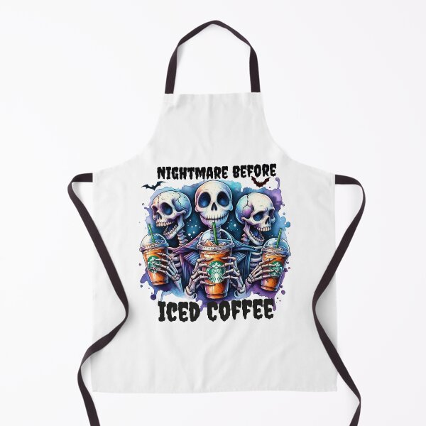 Item preview, Nightmare Before Iced Coffee stickers and more designed and sold by CRandRRstickers.